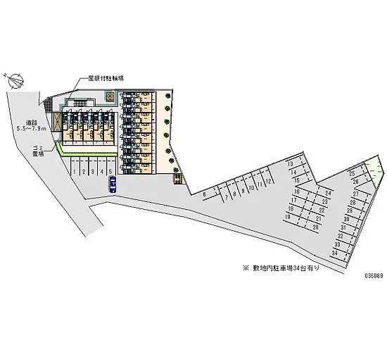 ★手数料０円★高浜市田戸町３丁目 月極駐車場